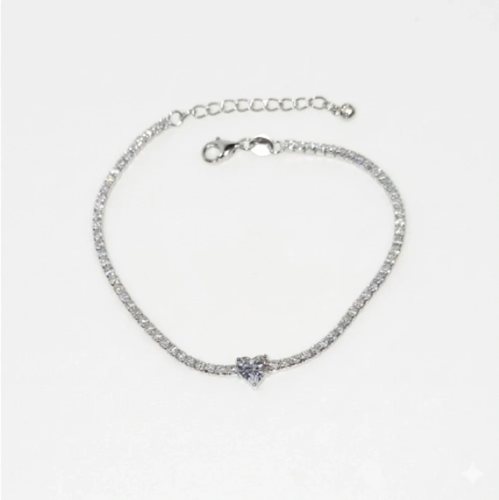 Silver Heart Bracelet
